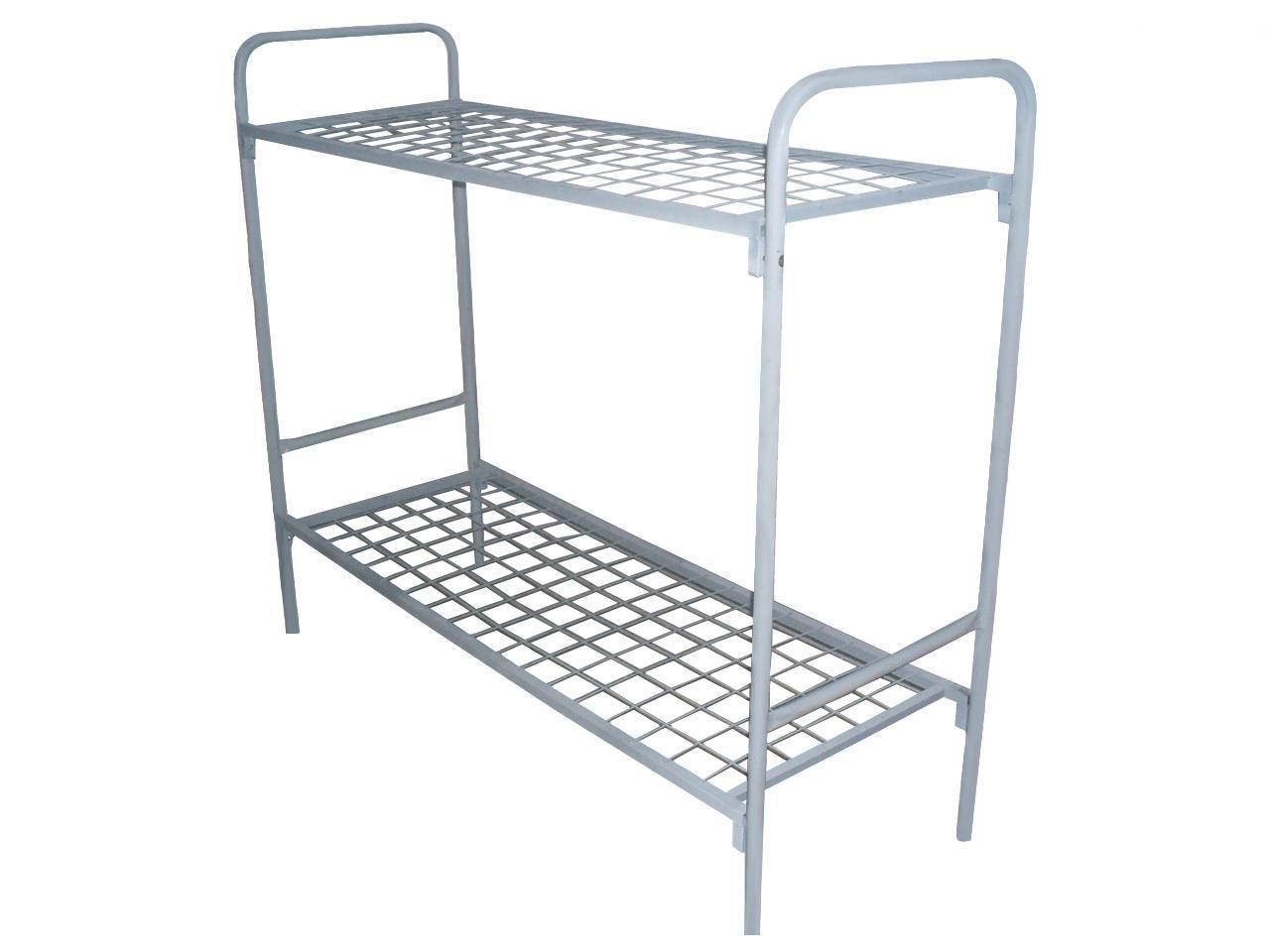 Двухъярусная кровать для взрослых ячейка 100x100 рама профильная труба 40х20 соединение