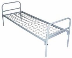 Металлическая кровать модель 1КМД-2